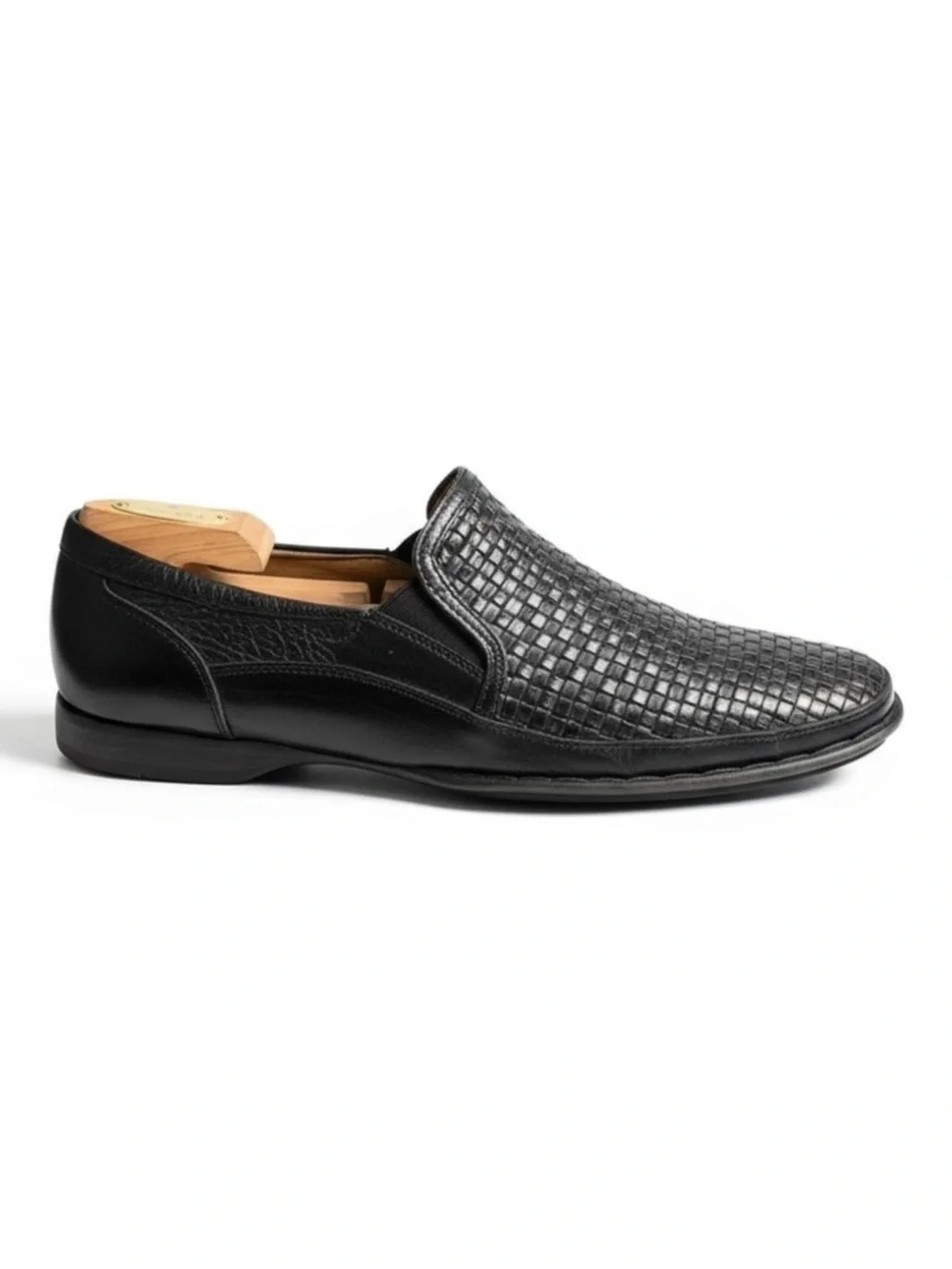 Pikolinos 𖤐 Woven Leather Comfort Loafer Slip On Dress Shoes 𖤐 Black 𖤐 9D